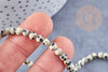 Dalmatian Jasper Round Beads 4mm, natural stone, 38cm thread, X1 G8698