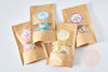 Mix kit of pastel beads Sweet summer, Boxes and kits for creating DIY costume jewelry, pouch G8165