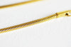 Bracelet serpent acier doré 14k, bracelet doré,fournitures créatives,création bijoux,acier doré,sans nickel,bracelet acier doré,20cm G4907-Gingerlily Perles