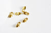 fermoirs mousquetons acier doré, fermoirs plaqué or, fermoirs dorés, pince homard,fabrication bijoux, lot de 10,11mm-G2316-Gingerlily Perles