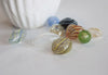 perles verre soufflé Murano, fournitures créatives, perles verre,5mm à 20mm,fait main, création bijoux,verre multicolore,lot de 10-G1155