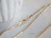 Chaine fine laiton doré serpent,chaine qualité,chaine collier, création bijoux, chaine complète,chaine doree,1.5 mm, 43cm-G658