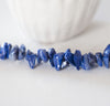 perles en coquillage bleu, fournitures créatives,perles coquillage,coquillage bleu, fabrication bijoux, coquillage naturel,fil de 40cm-G1079