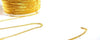 Chaine fine doree maille plate, chaine bijou, création bijoux, grossiste chaine,2mm, chaîne dorée, bobine 92 mètres-G1768
