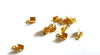 Embouts corde métal doré à pincer,fournitures dorées,création bijoux,finition ruban,finition chaine,lot de 50,7mm-G1875