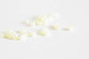 grosses perles rocaille jaune lair,fournitures pour bijoux, perles rocaille jaune, jaune opaque, lot 10g,perles verre, diamètre 4mm-G2081