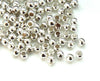 Perles intercallaires argentées, fournitures créatives,perles argent, création bijoux, métal argenté, création bijoux,5 grammes, 3mm- G1322