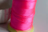 Fil rose fluorescent, fournitures créatives, fil à broder,fil couture, scrapbooking, fil rose, fil nylon rose, 0.8mm, lot de 10 mètres-G1748
