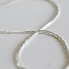 Chaine argentée serpent,chaine bijou, création bijoux,chaîne serpent, chaîne argentée,grossiste chaine,1.5 mm, 5 mètres-G734