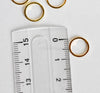 connecteurs rond laiton doré, fournitures créatives, connecteurs laiton, pendentif géométriques, création bijoux, lot de 50,10mm-G683