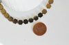 Perle hexagone hématite doré9mm, perles pierre fine, fabrication bijoux,hematite, pierre dorée,perle géo,lot de 10-G78