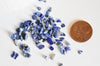 Sable lapis lazulis bleu, fournitures créatives, chips mineral,lapis lazulis naturel, pierre semi-precieuse, création bijoux,20 grammes G230