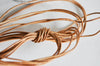 Cordon cuir marron, cordon pour bijoux,cordon cuir, fourniture créative,cuir naturel, cordon en cuir, Diamètre 2mm, longueur 1mètre-G930