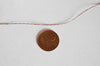 fil rose métallisé, fournitures créatives, fil original, création bijoux, fil Couture broderie,fil or, scrapbooking,0.6mm, 5 mètres,G975