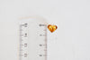 Boucles puces acier doré coeur, bijoux doré, fournitures créatives boucles coeur,sans nickel, la paire, boucles acier,8mm G4918-Gingerlily Perles