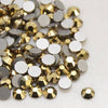 Cabochon strass cristal doré, cabochon plastique, strass couture,cristal Swarovski, customisation,1.6mm, lot de 0.15 gramme-G1153-Gingerlily Perles