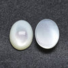 Cabochon ovale nacre blanche, fourniture créative,chance, cabochon nacre, création bijoux, cabochon coquillage, nacre naturelle,10x8mm -G0372-Gingerlily Perles