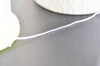 Fil blanc, fournitures créatives, fil à broder, fil couture, scrapbooking, fil blanc, fil nylon blanc pur, 0.8mm, lot de 10 mètres-G1621