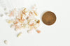 Sable opale, fournitures créatives, chips mineral, opale naturelle, pierre semi-precieuse, création bijoux, Sachet 20 grammes G235