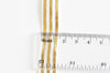 Ruban élastique rayé blanc or EFJF, fabrication bijoux, bracelet EVJF,ruban mariage,fourniture créative,scrapbooking,16mm,1 mètre-G1759