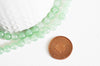 Perle jade vert ,perles rondes,perle jade,jade naturel, creation bijou, jade vert,pierre naturelle, 6mm, le fil de 60 perles,G2509