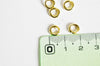 anneaux ronds laiton,anneaux ouverts, fournitures laiton,création bijoux,anneaux laiton,sans nickel les 100, 4mm-G1876-Gingerlily Perles