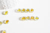 perle ronde Lettre Alphabet plastique paillettes,perle plastique,perle lettre,création bracelet mots, les 10 grammes-G1968