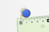 Pendentif rond jade bleu, fournitures créatives,pendentif bijoux,pendentif pierre,jade naturel,pendentif rond,20.5mm-G2173