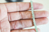 Perle abacus jade vert clair,perle jade,pierre naturelle,jade naturel,perle pierre,perle jade facette,4x2mm,fil 135 perles, G3070
