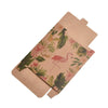 Pochette carton motif tropical kraft, pochette cadeau papier craft,sachet cadeau,sachet mariage,scrapbooking,14.6x10.5cm, l'unité,G3167