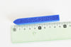 Batonnet de cire à cacheter bleue sans mèche,fourniture pour création de sceaux personnalisés invitations de mariage DIY, l'unité,G3333