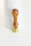 Sceau metal pissenlit dandelion, cire à cacheter, création de sceaux personnalisés pour invitation de mariage DIY,25mm l'unité G4944