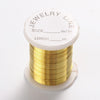 fil de cuivre doré 0.3mm,fil création bijoux,fil fin en métal doré, fil métallique sans nickel ,bobine de 10 mètres,G6184