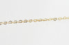 Chaine laiton doré maille coeur,chaine collier,création bijoux,chaine large,1.8x2.4mm,vendue au mètre G4542
