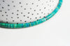 Perle agate heishi rondelle vert-bleu, perle agate naturelle,pour création de bijoux en pierre naturelle,4.5mm,fil de 250 perles G3805