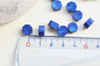 Granulés cire bleu foncé nacré à cacheter, fourniture pour création sceaux personnalisés pour sceaux et invitations de mariage,les 100 G3537