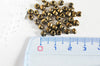 grosse perles rocaille bronze brillant , fournitures bijoux, perle métallisée, création bijoux, lot 10g, diamètre 4mm,G2547-Gingerlily Perles