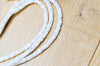 perle nacre blanche naturelle heishi,tube coquillage ivoire,perle coquillage,création bijoux,2x4mm, le fil de 185 perles G4773