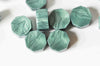 Granulés cire vert foncé à cacheter, fourniture création de sceaux personnalisés pour sceaux et invitations de mariage DIY, les 100 G4128