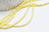 perle nacre naturelle heishi jaune pastel,tube coquillage coloré,perle coquillage,création bijoux,2x4mm, le fil de 95 perles, G4476