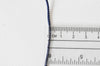 cordon satiné torsadé bleu marine, cordon pour bijoux,cordon bleu scrapbooking,corde décoration, largeur 2mm, longueur 1 mètre G4593