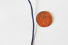 cordon satiné torsadé bleu marine, cordon pour bijoux,cordon bleu scrapbooking,corde décoration, largeur 2mm, longueur 1 mètre G4593