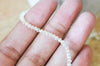 Perles toupies cristal beige irisé, perles bijoux, perle cristal, Perle verre facette,création bijoux, fil de 200, 2x2.5mm G4705