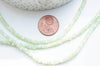 perle nacre naturelle heishi vert pastel,tube coquillage coloré,perle coquillage,création bijoux,2x4mm, le fil de 185 perles G4770