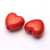 Perle coeur plastique rouge,pendentif acrylique,perle,création bijoux plastique coloré, 10mm, lot de 20,G3491