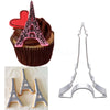 Emporte-pièce tour Eiffel, Moule patisserie, emporte-pièce en acier inoxydable pour cuisine gateau et loisirs créatifs,8.4cm, l'unité G5009