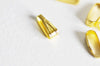 Bélière laiton doré,support laiton,création bijoux,support Pendentif doré, support pendentif,création collier,les 50,11mm-G1540-Gingerlily Perles