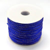 Cordon bleu roi or, fabrication bijoux, création bijoux,ruban mariage, scrapbooking, largeur 1.5mm, longueur 1 mètre,G3260