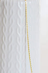 Chaine fine Dorée forçat 16K, fourniture créative, chaine bijou, création bijoux,chaine diamantée,chaine dorée,1.8 mm, 1 -5-10 metres-G31