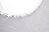 Perles Tube verre transparent, perle verre, perles création bijoux,perle tube,perle transparent ,10mm, le fil de 30 perles,G3216
